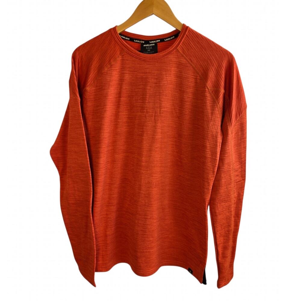 Bauer FLC Long Sleeve Training Tee Cayenne M